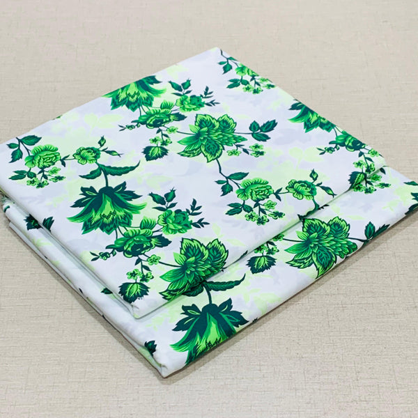FLORAL PRINTED 2PC D-43