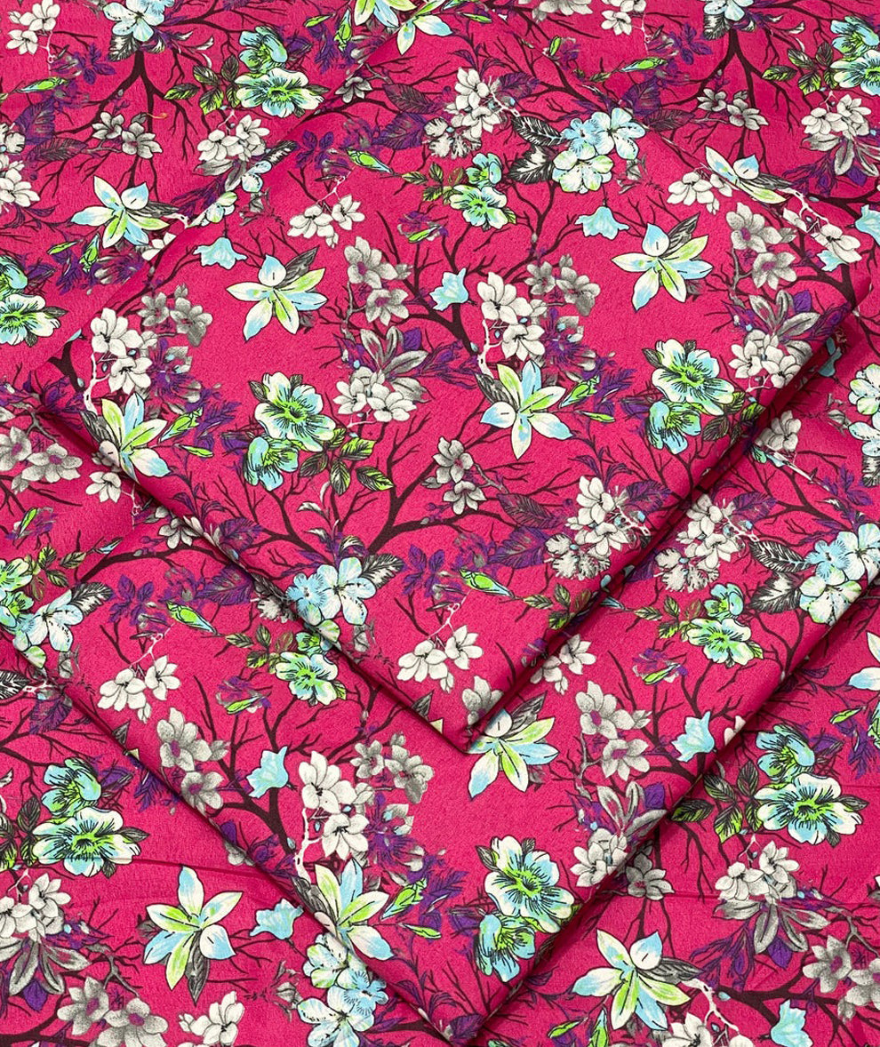 FLORAL PRINTED 2PC D-9