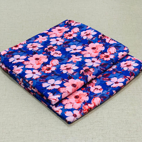 FLORAL PRINTED 2PC D-58