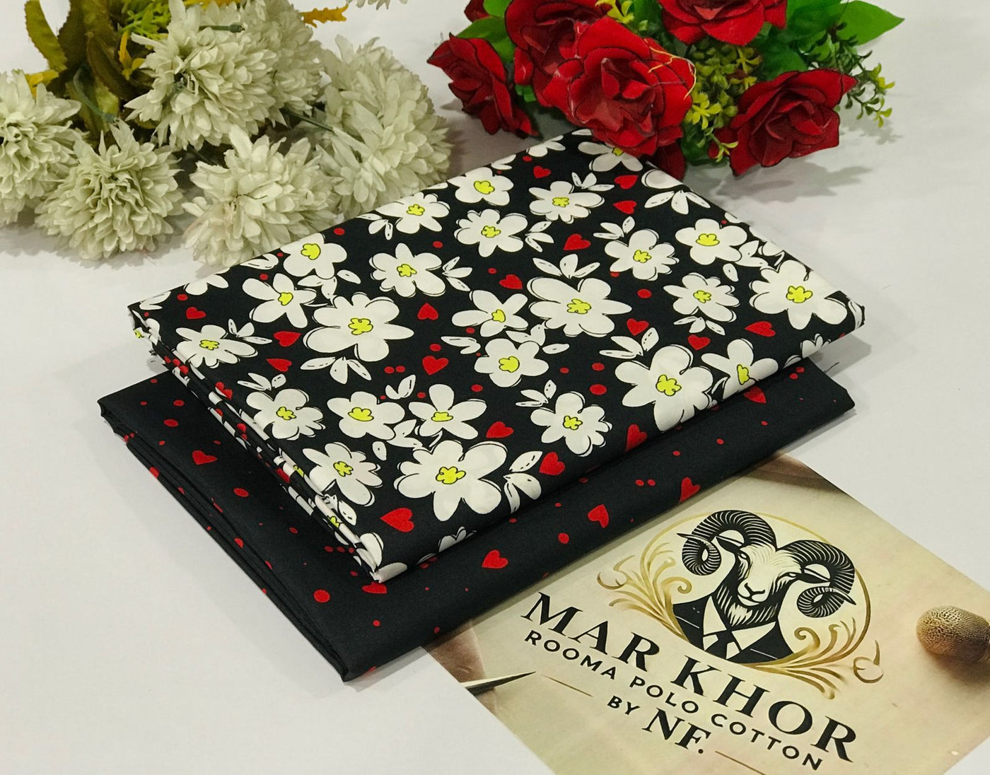 FLORAL PRINTED 2PC D-38